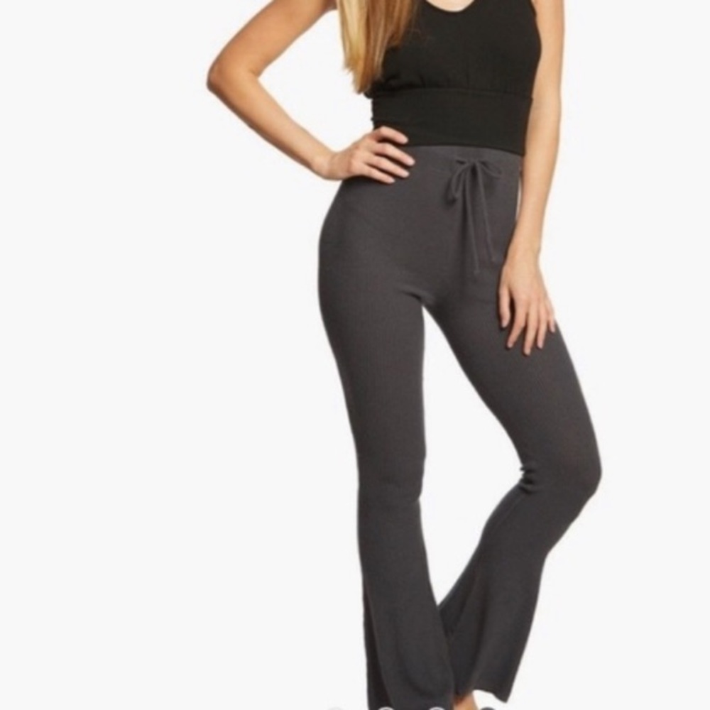 NWT Spiritual Gangster Mets High Rise Flare Pants